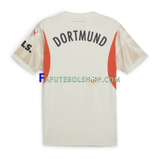 Camisa Goleiro 2 Borussia Dortmund 2024-2025 manga curta ,Masculino