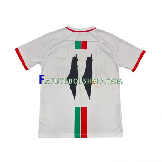 Camisa 2 Club Deportivo Palestino Center Stripre 2024-2025 manga curta ,Masculino