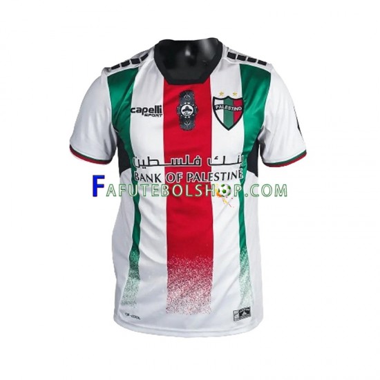 Camisa 1 Club Deportivo Palestino 2024-2025 manga curta ,Masculino