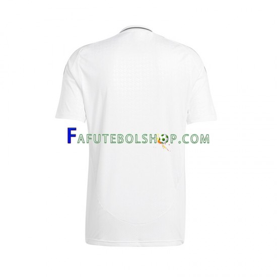 Camisa 1 Real Madrid 2024-2025 manga curta ,Masculino