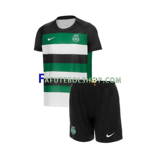 Camisa 1 Sporting CP 2024-2025 manga curta ,infantil