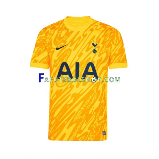 Camisa Goleiro 1 Tottenham Hotspur 2024-2025 manga curta ,Masculino