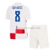 Camisa 1 Croácia Mateo Kovacic 8 Euro 2024 manga curta ,infantil