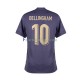 Camisa 2 Inglaterra Jude Bellingham 10 Euro 2024 manga curta ,Masculino