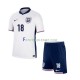 Camisa 1 Inglaterra Trent Alexander-Arnold 18 Euro 2024 manga curta ,infantil