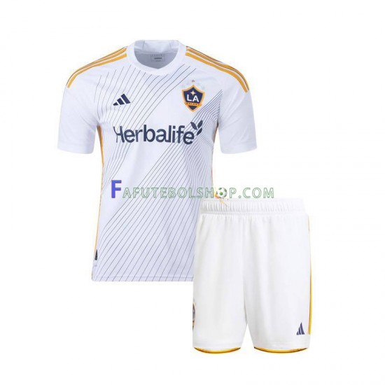 Camisa 1 Los Angeles Galaxy 2024 manga curta ,infantil