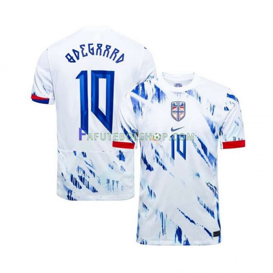 Camisa 2 Noruega Martin Odegaard 10 2024 manga curta ,Masculino