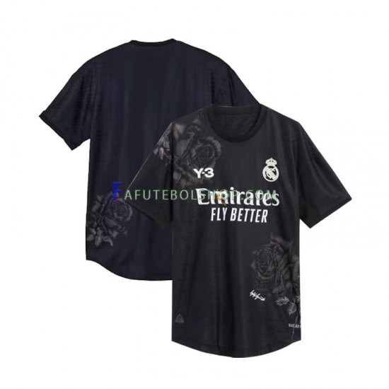 Camisa Goleiro 4 Real Madrid Y-3 2023-2024 manga curta ,Masculino