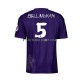 Camisa 4 Real Madrid Jude Bellingham 5 Y-3 2023-2024 manga curta ,Masculino