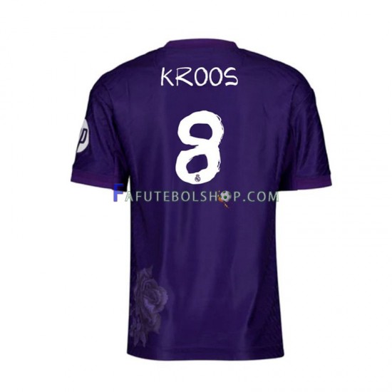 Camisa 4 Real Madrid KROOS 8 Y-3 2023-2024 manga curta ,Masculino