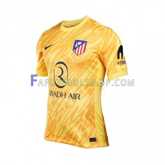 Camisa Goleiro 3 Atlético de Madrid 2024-2025 manga curta ,Masculino