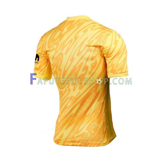 Camisa Goleiro 3 Atlético de Madrid 2024-2025 manga curta ,Masculino