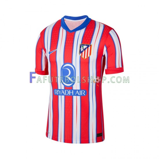 Camisa 1 Atlético de Madrid 2024-2025 manga curta ,Masculino