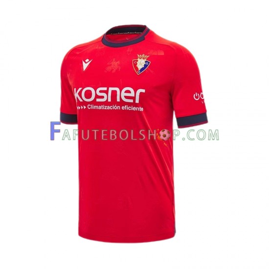 Camisa 1 CA Osasuna 2024-2025 manga curta ,Masculino