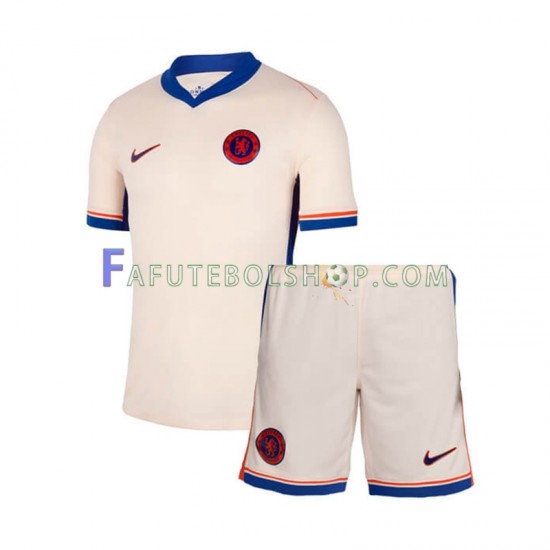 Camisa 2 Chelsea 2024-2025 manga curta ,infantil