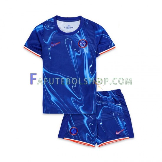 Camisa 1 Chelsea 2024-2025 manga curta ,infantil