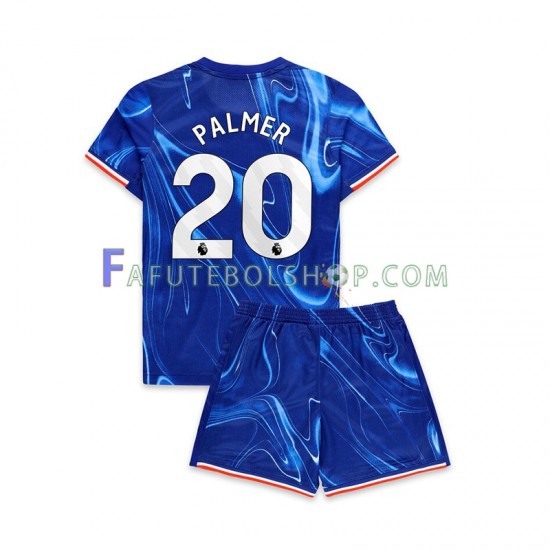 Camisa 1 Chelsea Cole Palmer 20 2024-2025 manga curta ,infantil