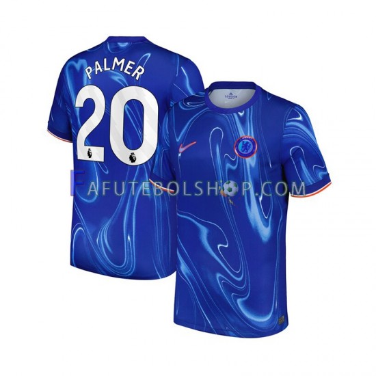 Camisa 1 Chelsea Cole Palmer 20 2024-2025 manga curta ,Masculino