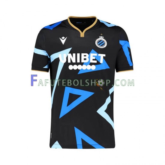 Camisa 4 Club Brugge 2023-2024 manga curta ,Masculino