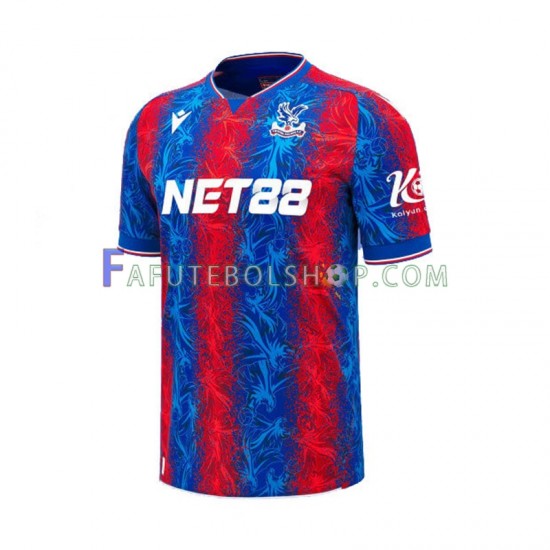 Camisa 1 Crystal Palace 2024-2025 manga curta ,Masculino