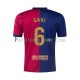 Camisa 1 FC Barcelona GAVI 6 2024-2025 manga curta ,Masculino