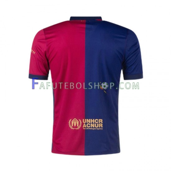 Camisa 1 FC Barcelona 2024-2025 manga curta ,Masculino