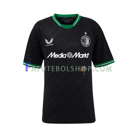 Camisa 2 Feyenoord Rotterdam 2024-2025 manga curta ,Masculino