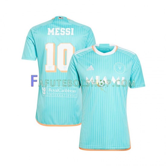 Camisa 3 Inter Miami Lionel Messi 10 2024-2025 manga curta ,Masculino