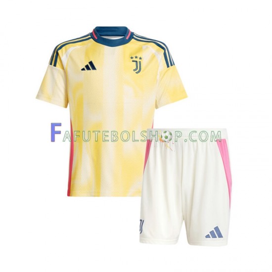 Camisa 2 Juventus 2024-2025 manga curta ,infantil