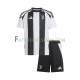 Camisa 1 Juventus 2024-2025 manga curta ,infantil