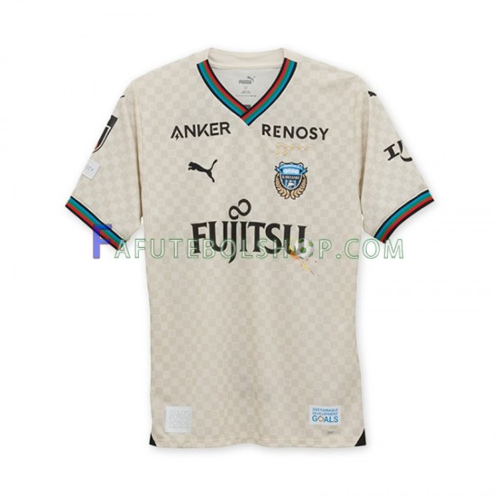 Camisa 2 Kawasaki Frontale 2024-2025 manga curta ,Masculino