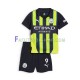 Camisa 2 Manchester City Haaland 9 2024-2025 manga curta ,infantil