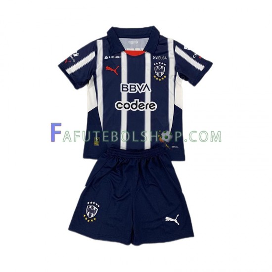 Camisa 1 Monterrey 2024-2025 manga curta ,infantil