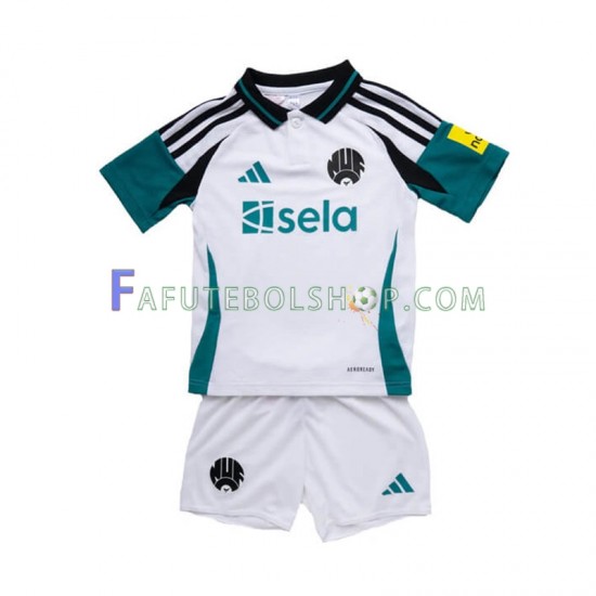 Camisa 3 Newcastle United 2024-2025 manga curta ,infantil