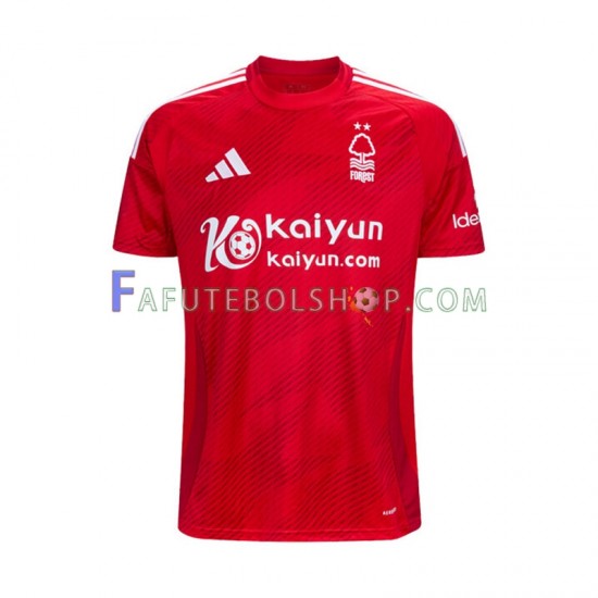 Camisa 1 Nottingham Forest 2024-2025 manga curta ,Masculino