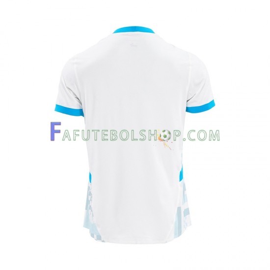 Camisa 1 Olympique de Marseille 2024-2025 manga curta ,Masculino