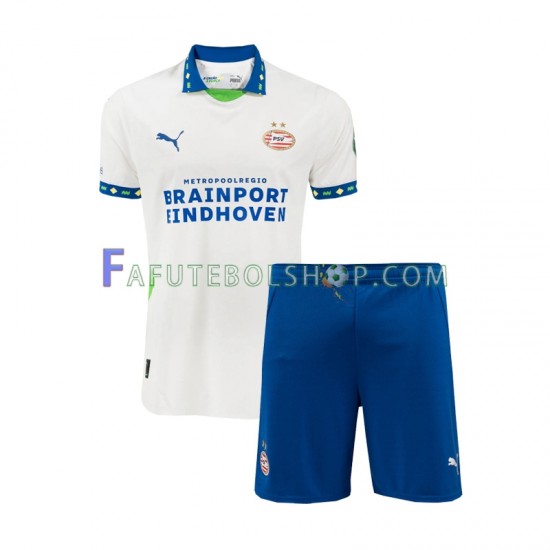 Camisa 3 PSV Eindhoven 2024-2025 manga curta ,infantil