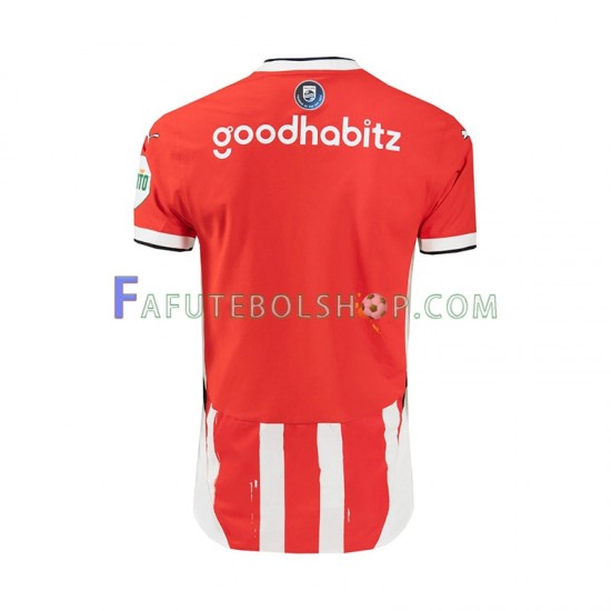 Camisa 1 PSV Eindhoven 2024-2025 manga curta ,Masculino