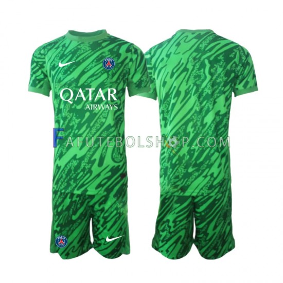 Camisa Goleiro 2 Paris Saint Germain 2024-2025 manga curta ,infantil