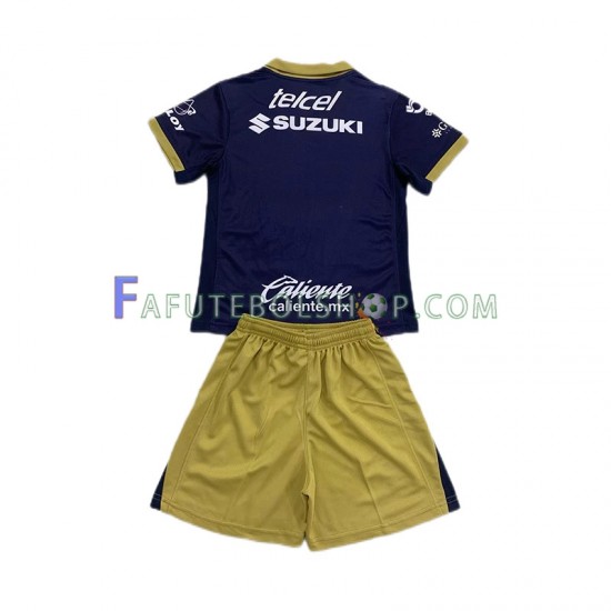 Camisa 2 Pumas UNAM 2024-2025 manga curta ,infantil