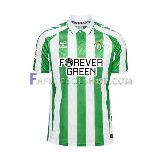 Camisa 1 Real Betis 2024-2025 manga curta ,Masculino