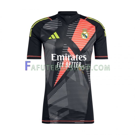 Camisa Goleiro 2 Real Madrid 2024-2025 manga curta ,Masculino