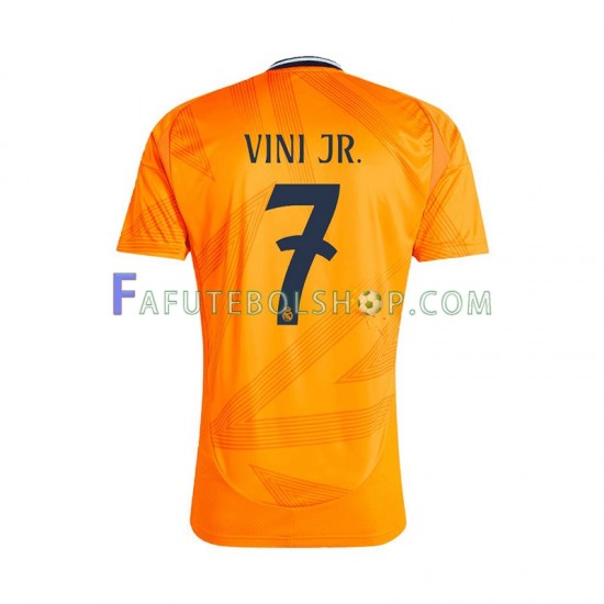 Camisa 2 Real Madrid VINI JR 7 2024-2025 manga curta ,Masculino