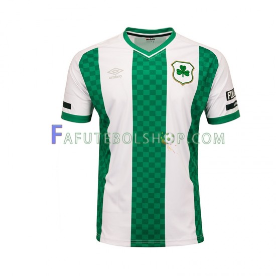 Camisa 1 Shamrock Rovers Centenary 2023 manga curta ,Masculino