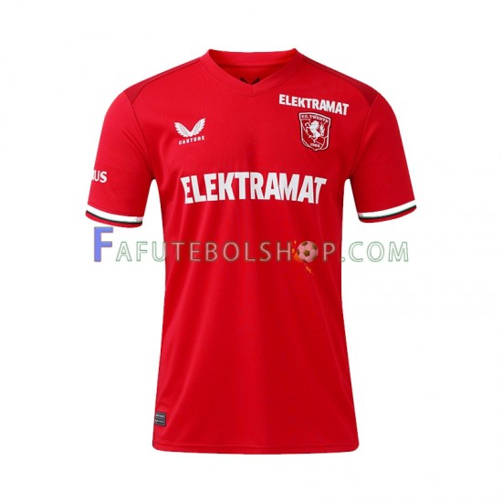 Camisa 1 Twente 2024-2025 manga curta ,Masculino