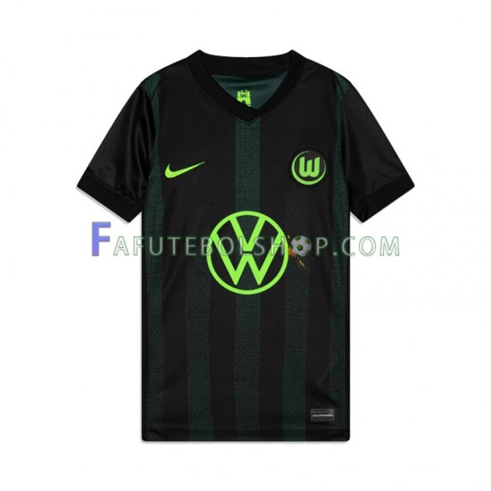 Camisa 2 VfL Wolfsburg 2024-2025 manga curta ,Masculino