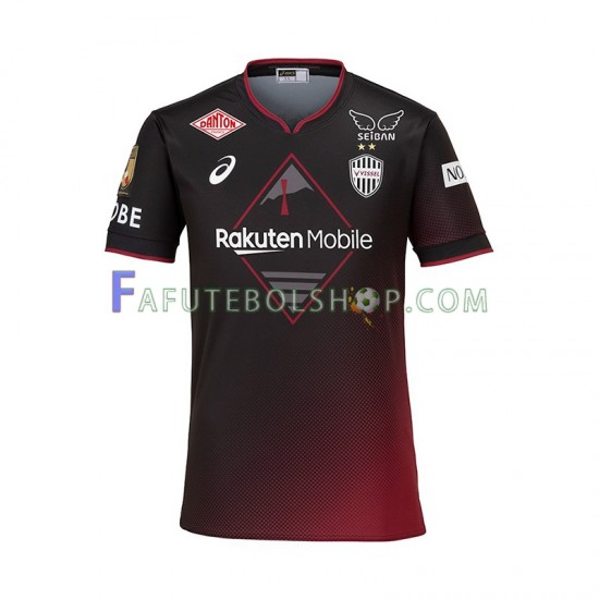 Camisa 1 Vissel Kobe 2024-2025 manga curta ,Masculino