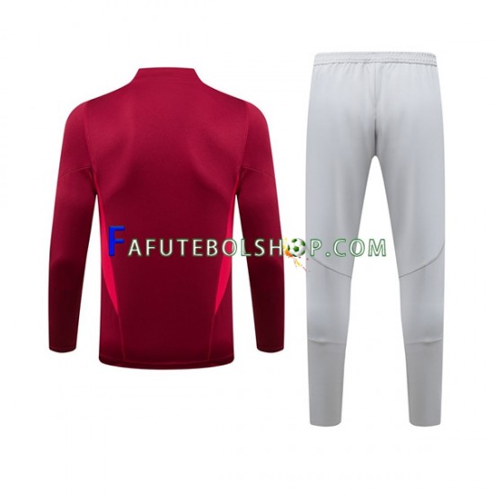 Arsenal Vermelho Sweat de Treino Conjunto 2023-2024