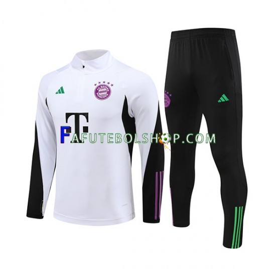 Bayern de Munique Branco Sweat de Treino Conjunto 2023-2024