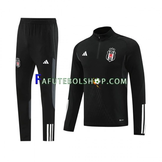 Besiktas Preto Fato de Treino 2023-2024